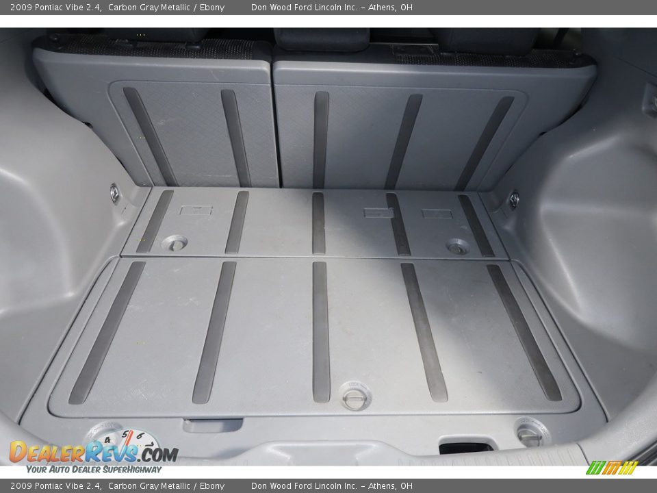 2009 Pontiac Vibe 2.4 Carbon Gray Metallic / Ebony Photo #21