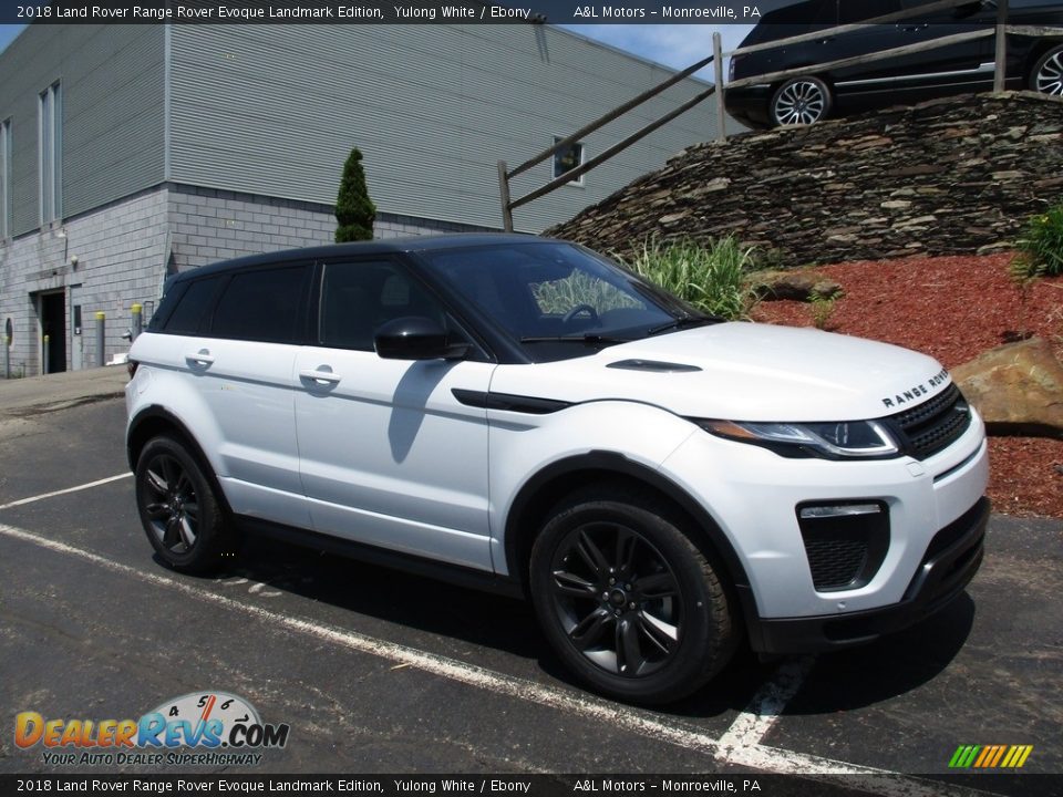 2018 Land Rover Range Rover Evoque Landmark Edition Yulong White / Ebony Photo #1