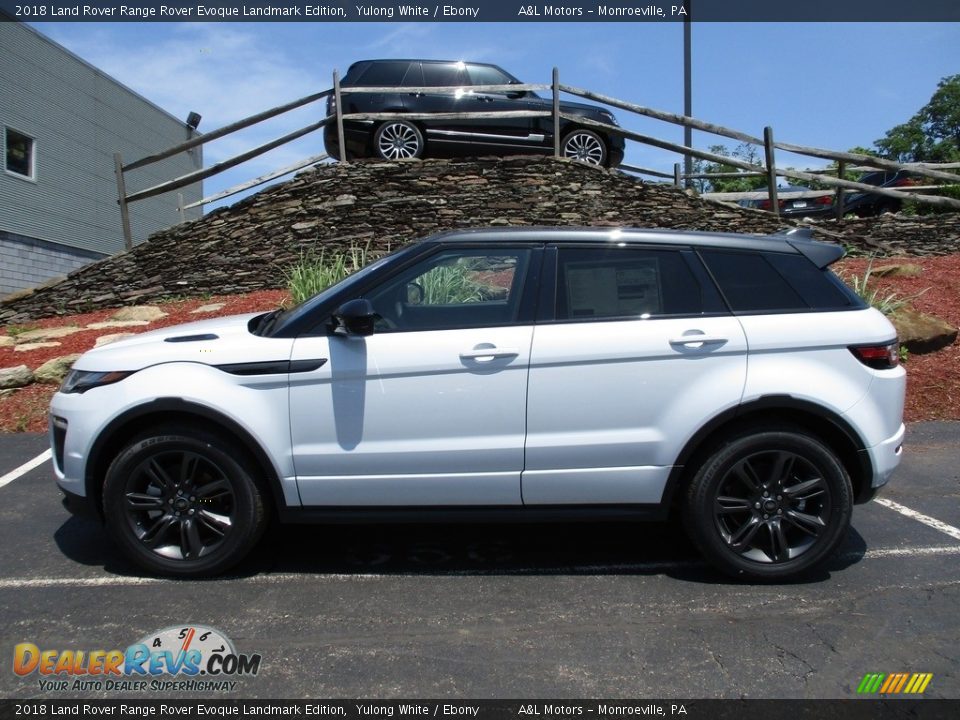 2018 Land Rover Range Rover Evoque Landmark Edition Yulong White / Ebony Photo #6