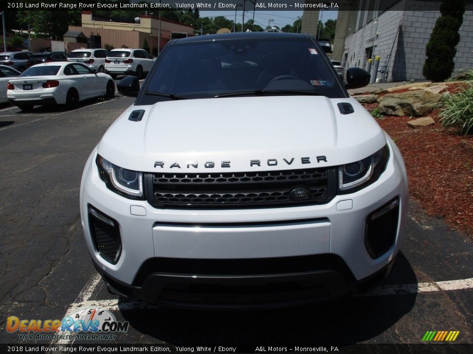 2018 Land Rover Range Rover Evoque Landmark Edition Yulong White / Ebony Photo #8