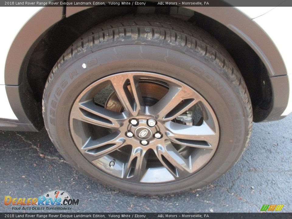2018 Land Rover Range Rover Evoque Landmark Edition Yulong White / Ebony Photo #9