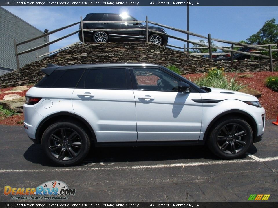 2018 Land Rover Range Rover Evoque Landmark Edition Yulong White / Ebony Photo #10
