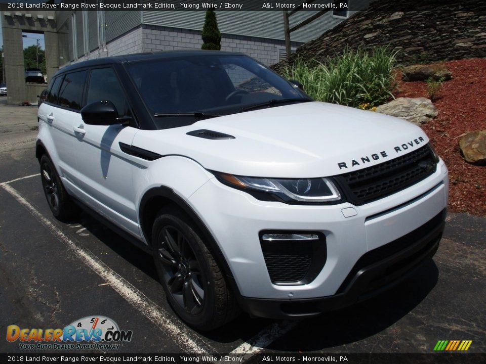 2018 Land Rover Range Rover Evoque Landmark Edition Yulong White / Ebony Photo #13