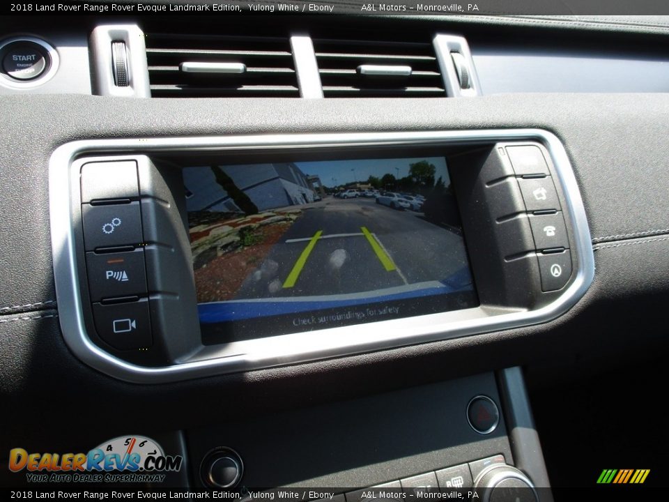2018 Land Rover Range Rover Evoque Landmark Edition Yulong White / Ebony Photo #17