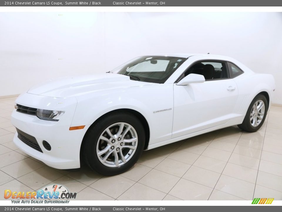 2014 Chevrolet Camaro LS Coupe Summit White / Black Photo #3