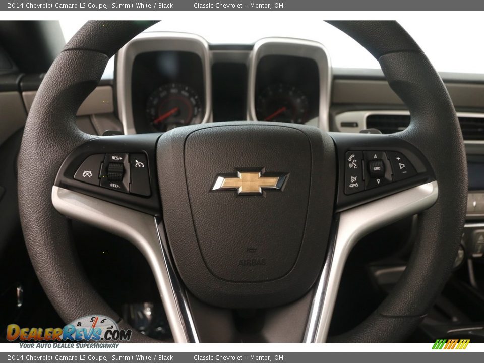 2014 Chevrolet Camaro LS Coupe Summit White / Black Photo #6