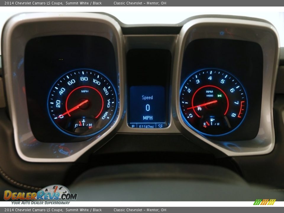 2014 Chevrolet Camaro LS Coupe Summit White / Black Photo #7