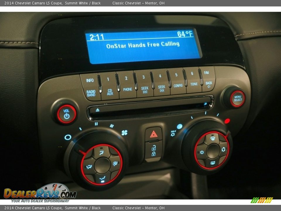 2014 Chevrolet Camaro LS Coupe Summit White / Black Photo #8