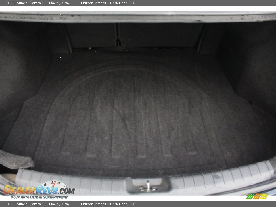 2017 Hyundai Elantra SE Black / Gray Photo #28