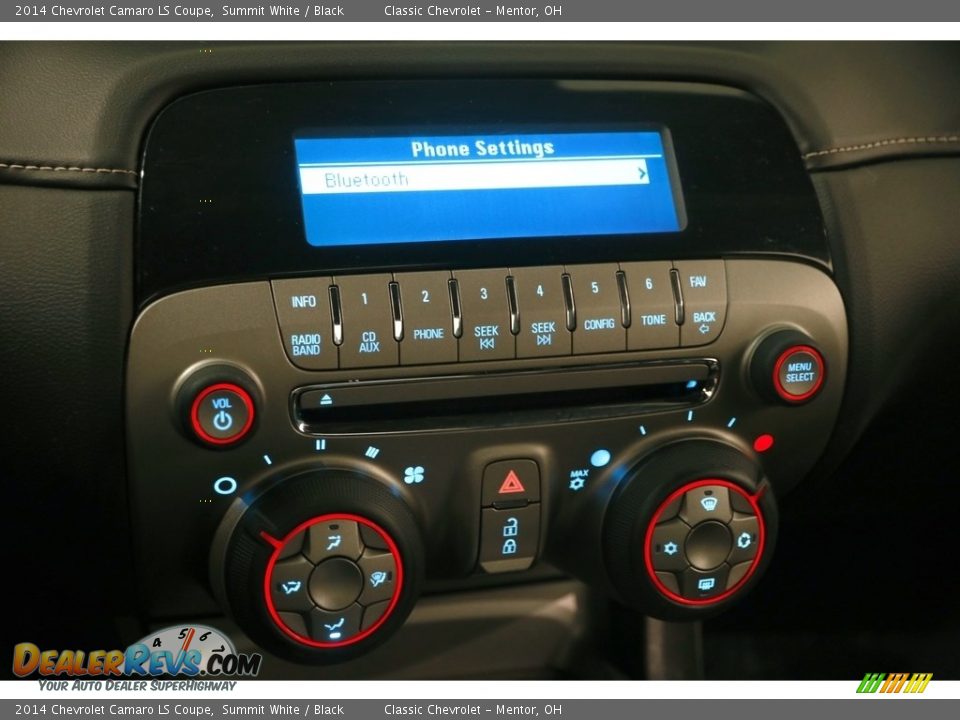 2014 Chevrolet Camaro LS Coupe Summit White / Black Photo #9