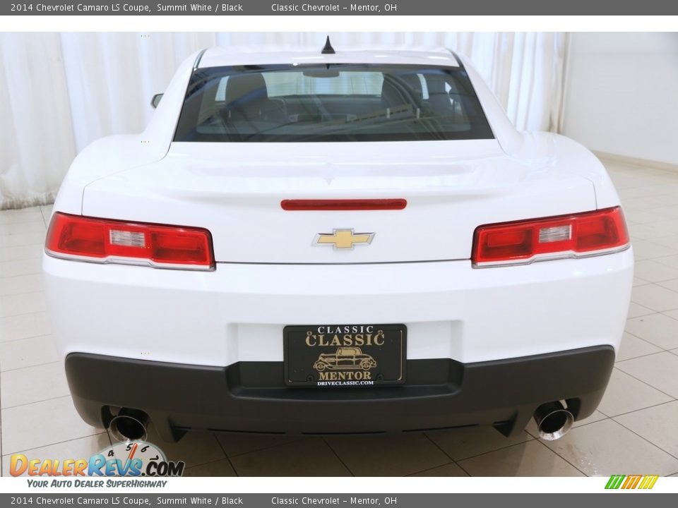 2014 Chevrolet Camaro LS Coupe Summit White / Black Photo #15