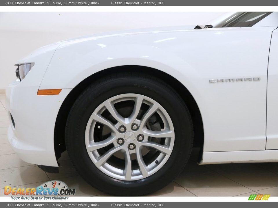 2014 Chevrolet Camaro LS Coupe Summit White / Black Photo #17