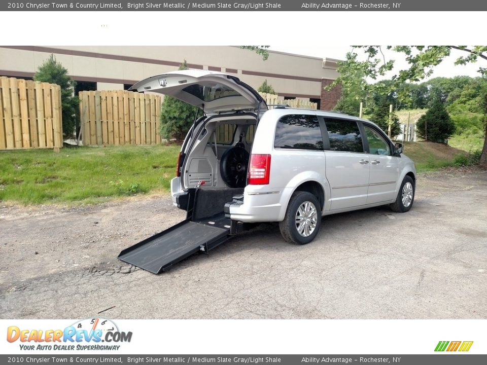 2010 Chrysler Town & Country Limited Bright Silver Metallic / Medium Slate Gray/Light Shale Photo #1