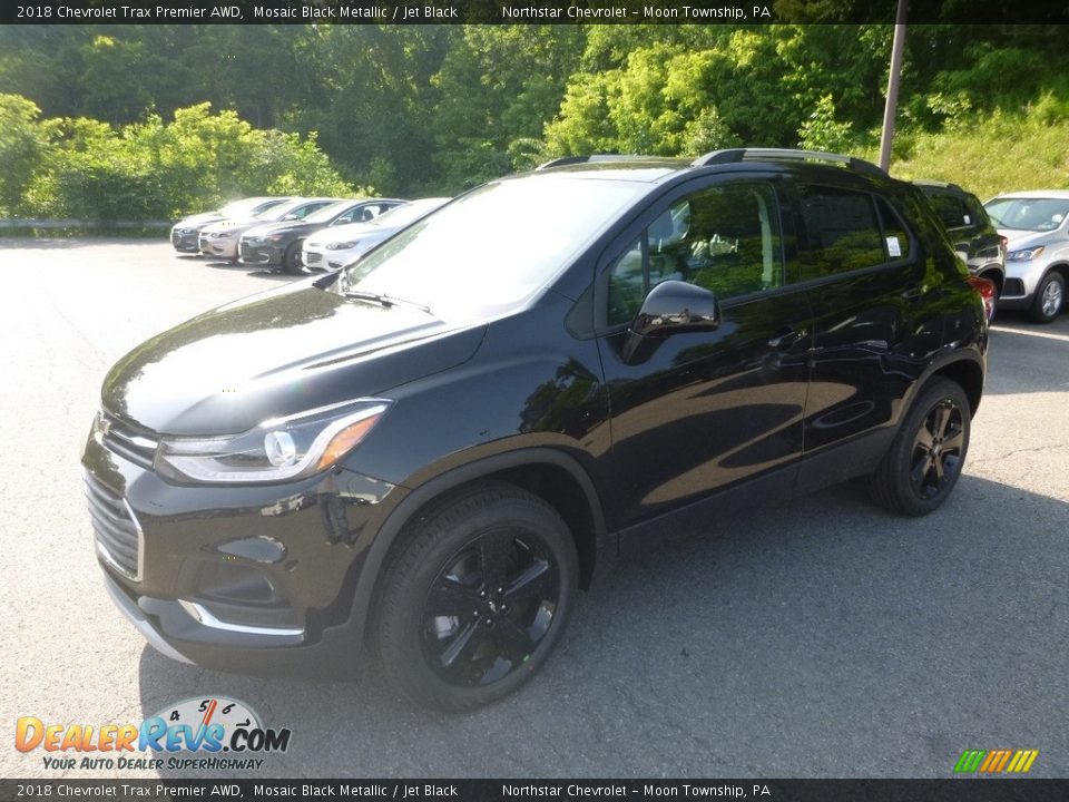2018 Chevrolet Trax Premier AWD Mosaic Black Metallic / Jet Black Photo #1
