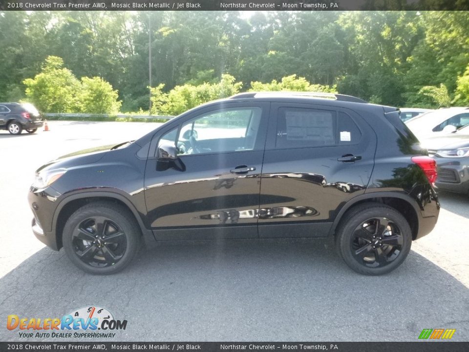 2018 Chevrolet Trax Premier AWD Mosaic Black Metallic / Jet Black Photo #2