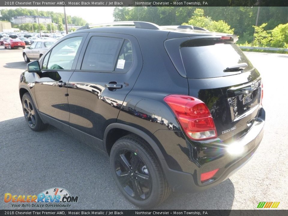 2018 Chevrolet Trax Premier AWD Mosaic Black Metallic / Jet Black Photo #3