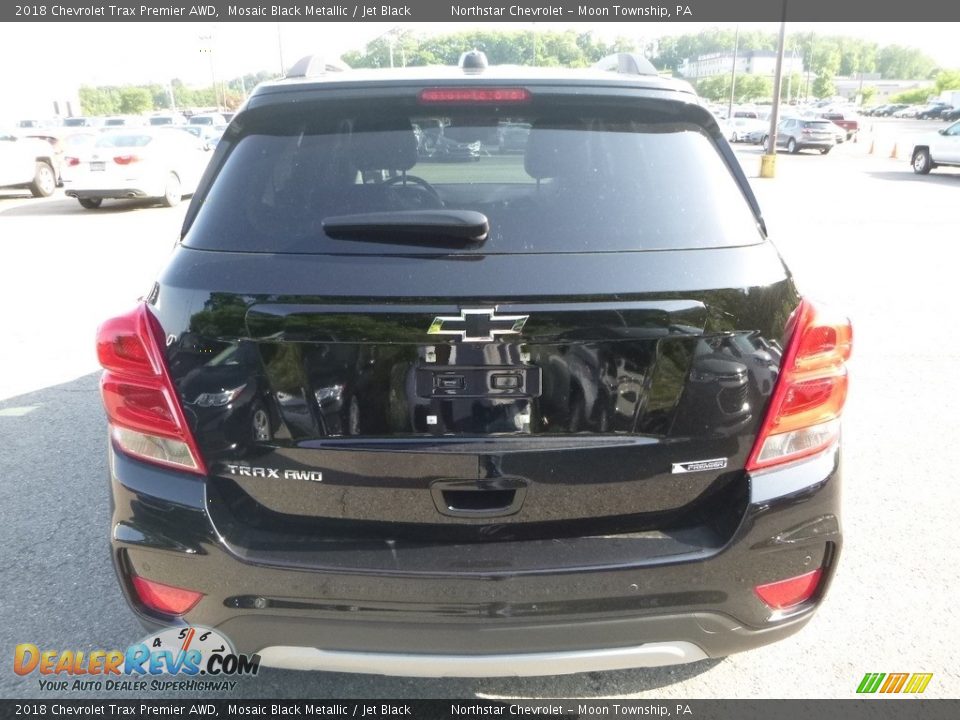 2018 Chevrolet Trax Premier AWD Mosaic Black Metallic / Jet Black Photo #4