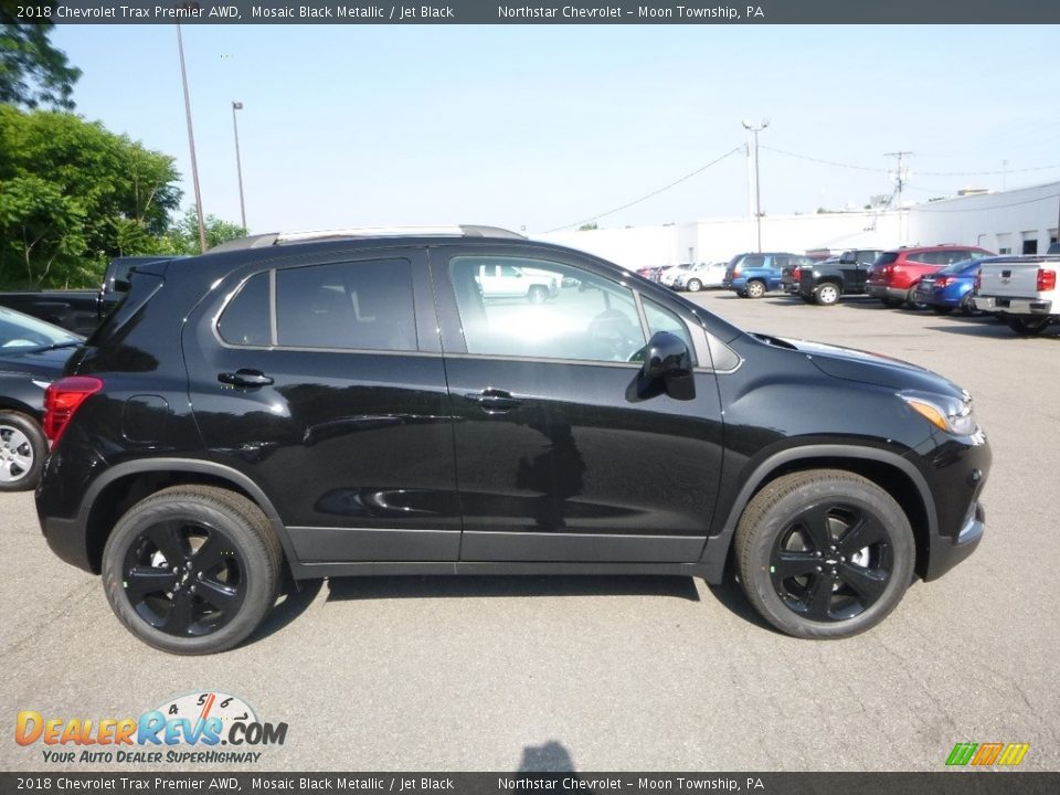 2018 Chevrolet Trax Premier AWD Mosaic Black Metallic / Jet Black Photo #6