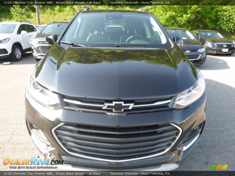 2018 Chevrolet Trax Premier AWD Mosaic Black Metallic / Jet Black Photo #8