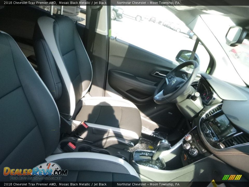 2018 Chevrolet Trax Premier AWD Mosaic Black Metallic / Jet Black Photo #10