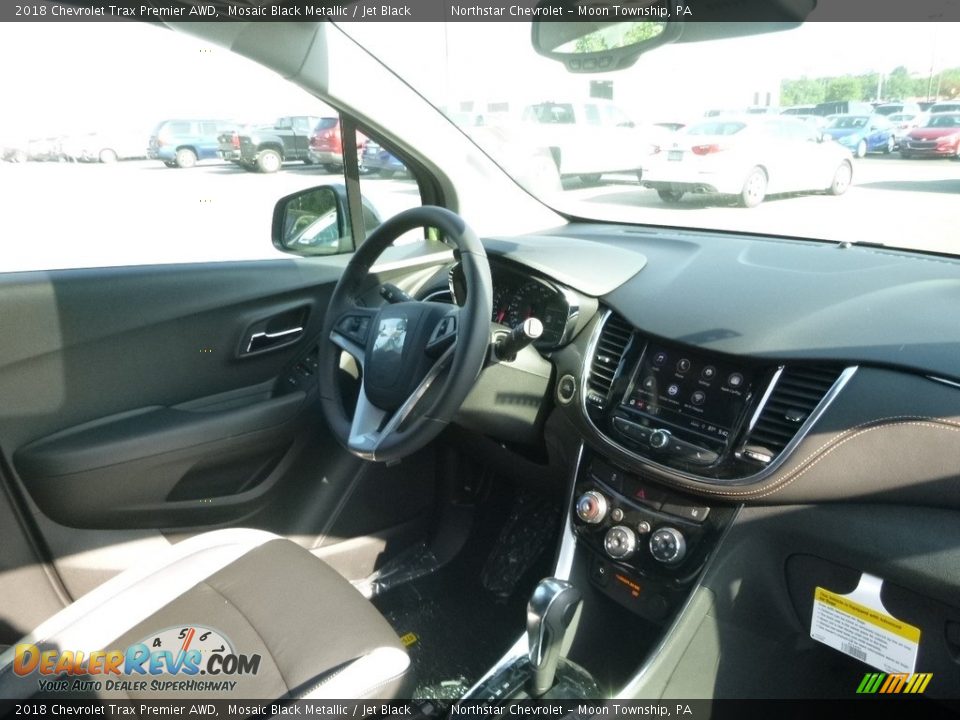 2018 Chevrolet Trax Premier AWD Mosaic Black Metallic / Jet Black Photo #11