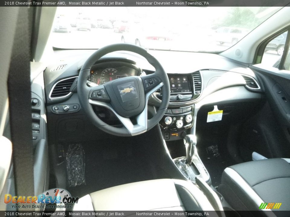 2018 Chevrolet Trax Premier AWD Mosaic Black Metallic / Jet Black Photo #12