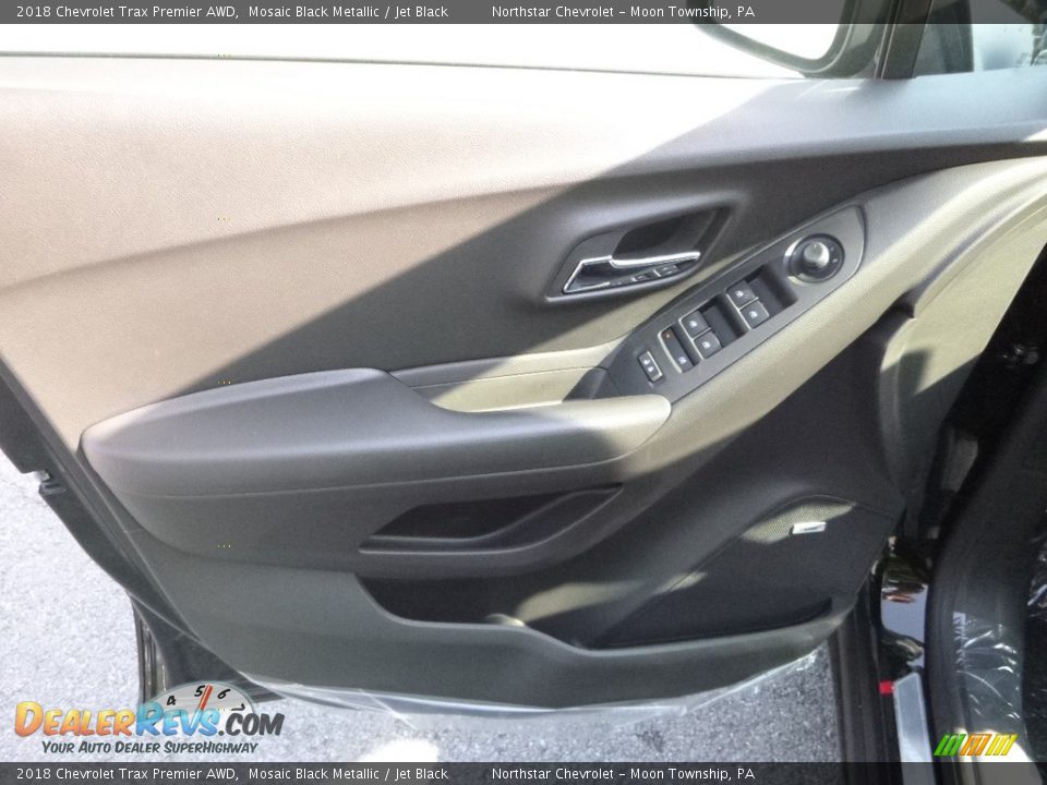 2018 Chevrolet Trax Premier AWD Mosaic Black Metallic / Jet Black Photo #13