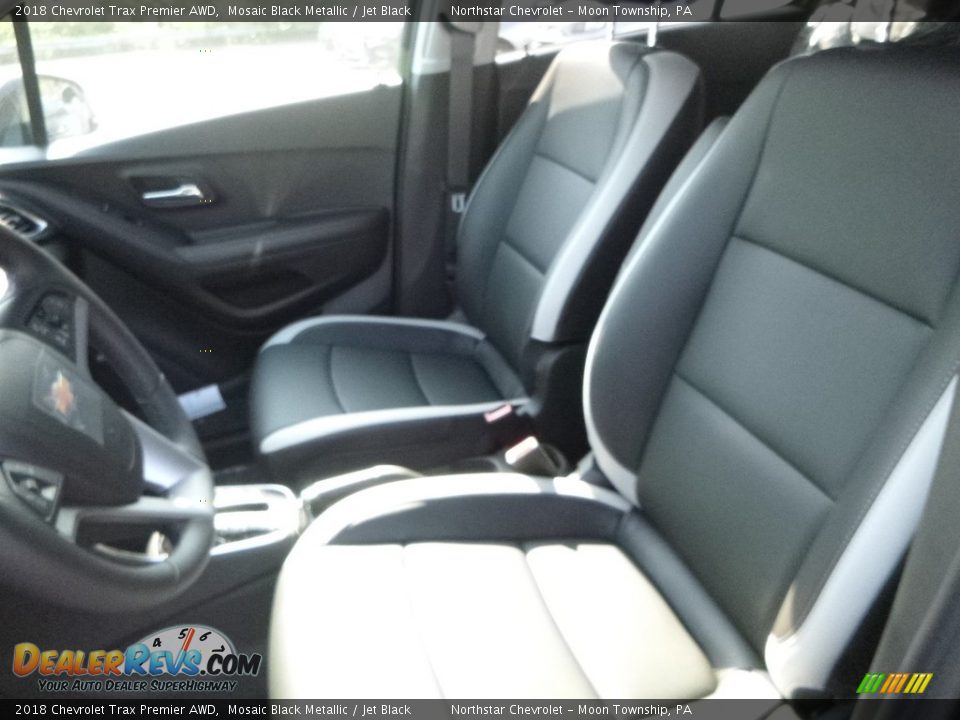 2018 Chevrolet Trax Premier AWD Mosaic Black Metallic / Jet Black Photo #14