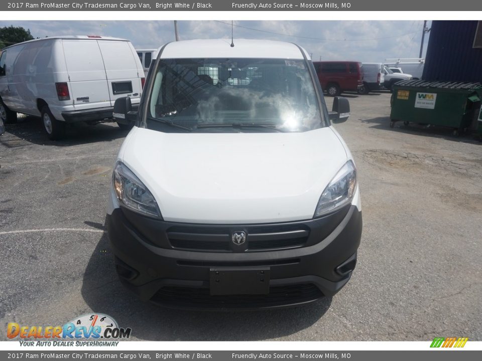 2017 Ram ProMaster City Tradesman Cargo Van Bright White / Black Photo #3