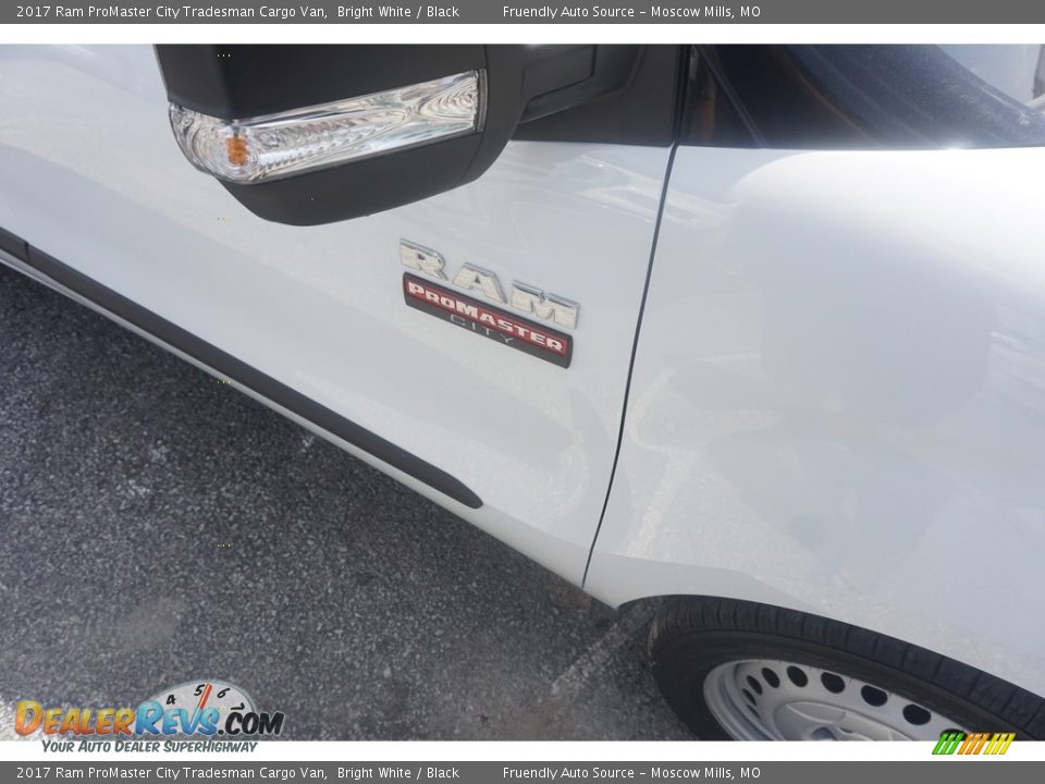 2017 Ram ProMaster City Tradesman Cargo Van Bright White / Black Photo #10
