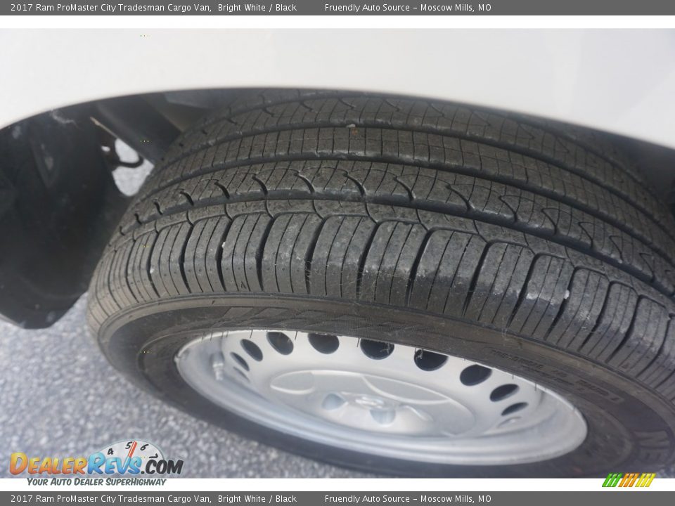2017 Ram ProMaster City Tradesman Cargo Van Bright White / Black Photo #11