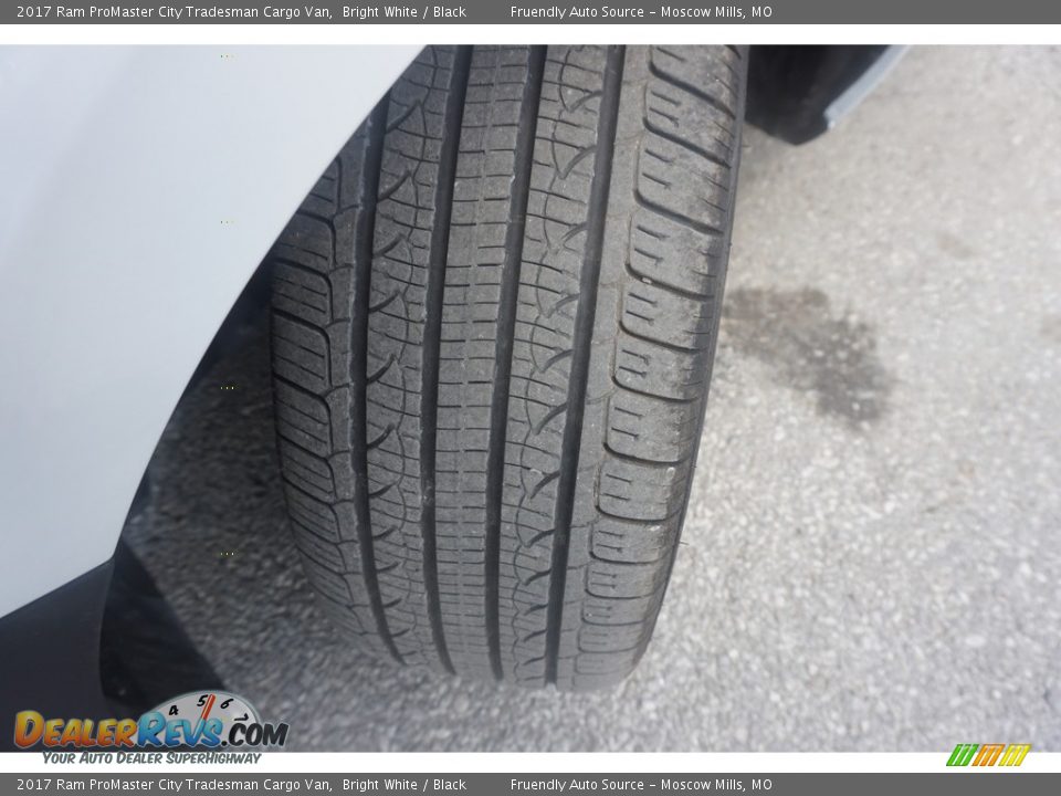 2017 Ram ProMaster City Tradesman Cargo Van Bright White / Black Photo #12