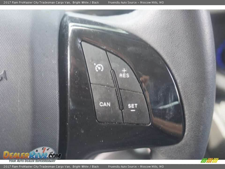 2017 Ram ProMaster City Tradesman Cargo Van Bright White / Black Photo #16