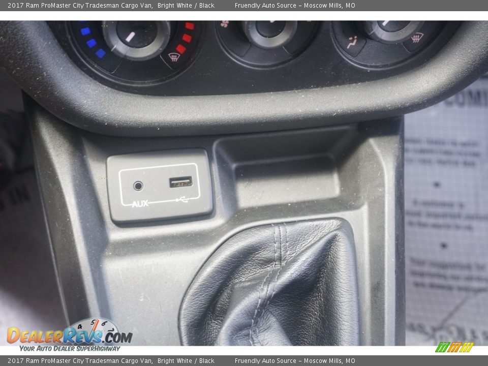 2017 Ram ProMaster City Tradesman Cargo Van Bright White / Black Photo #18