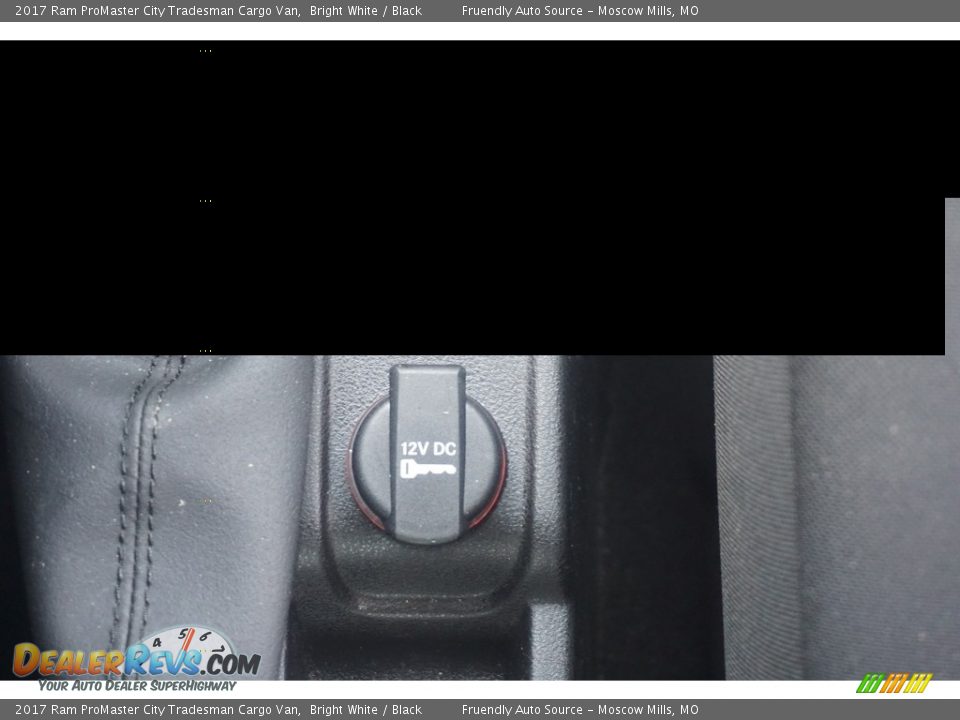 2017 Ram ProMaster City Tradesman Cargo Van Bright White / Black Photo #19