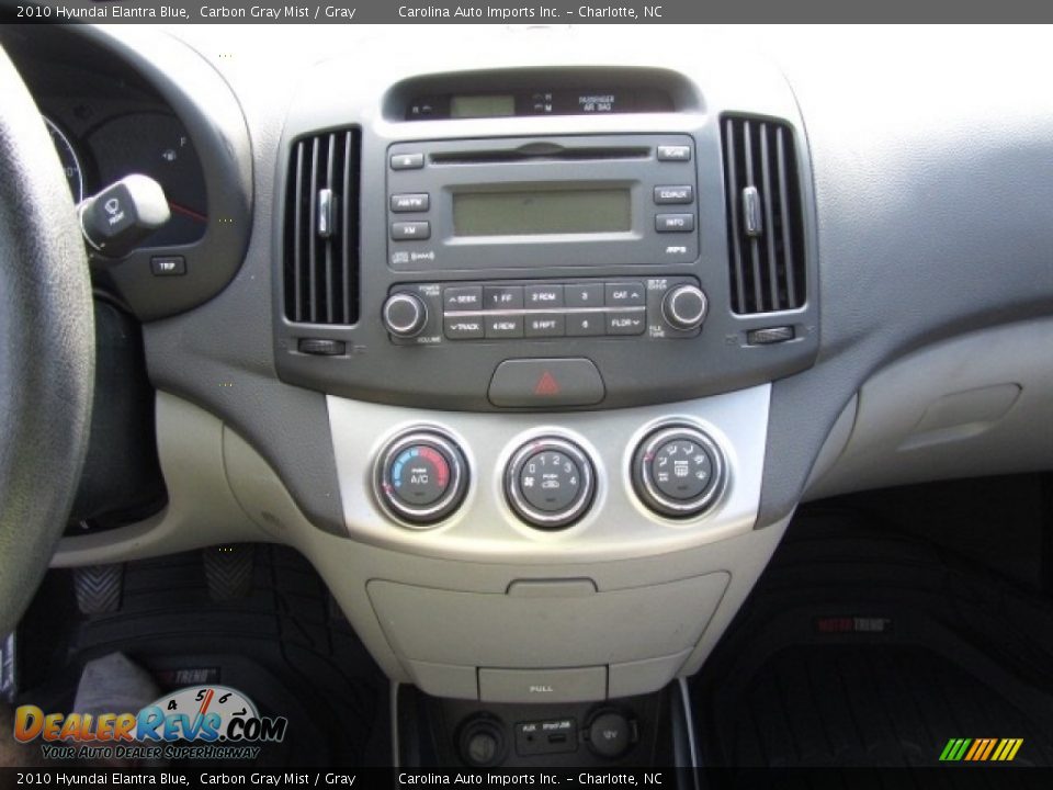 2010 Hyundai Elantra Blue Carbon Gray Mist / Gray Photo #16