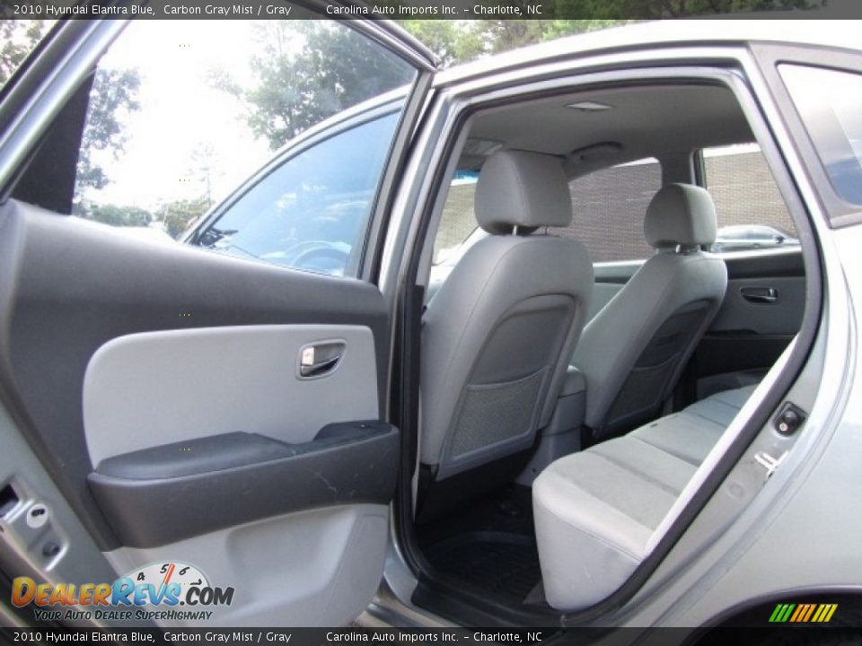 2010 Hyundai Elantra Blue Carbon Gray Mist / Gray Photo #20