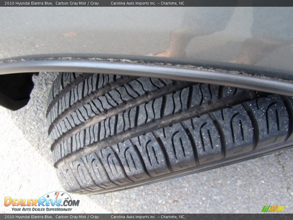 2010 Hyundai Elantra Blue Carbon Gray Mist / Gray Photo #27