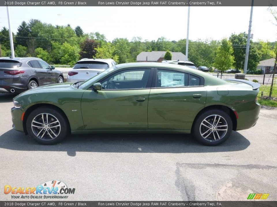 2018 Dodge Charger GT AWD F8 Green / Black Photo #2
