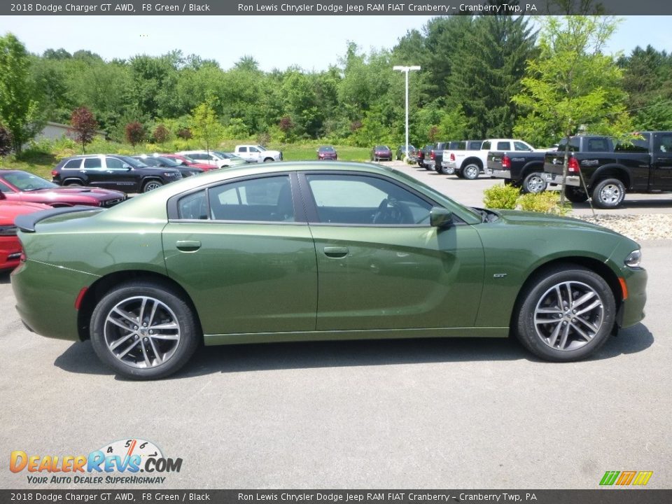F8 Green 2018 Dodge Charger GT AWD Photo #6