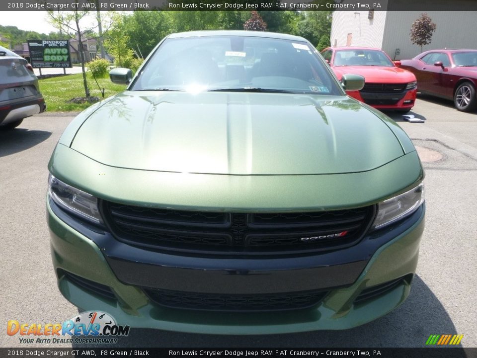 2018 Dodge Charger GT AWD F8 Green / Black Photo #8