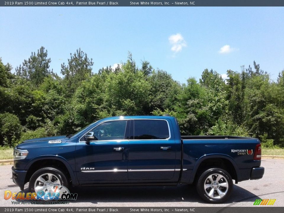 2019 Ram 1500 Limited Crew Cab 4x4 Patriot Blue Pearl / Black Photo #1