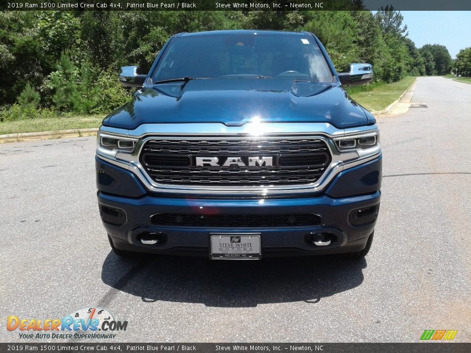 2019 Ram 1500 Limited Crew Cab 4x4 Patriot Blue Pearl / Black Photo #3