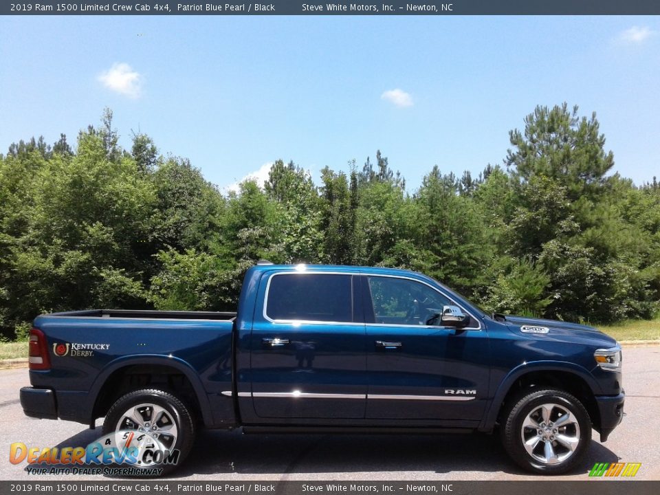 Patriot Blue Pearl 2019 Ram 1500 Limited Crew Cab 4x4 Photo #5