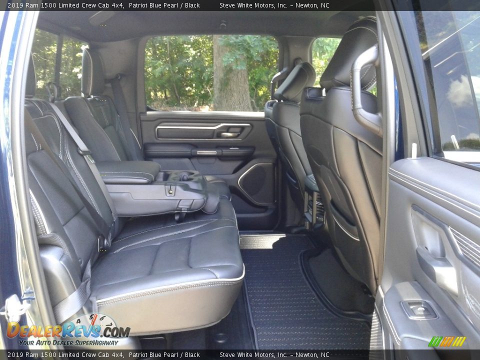 Rear Seat of 2019 Ram 1500 Limited Crew Cab 4x4 Photo #13