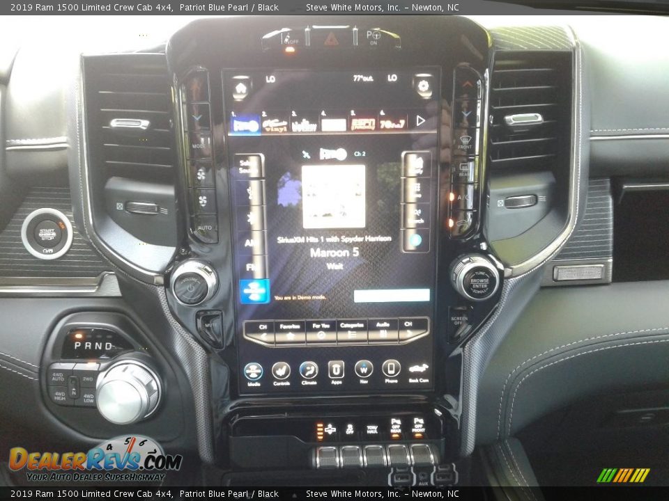 2019 Ram 1500 Limited Crew Cab 4x4 Patriot Blue Pearl / Black Photo #20
