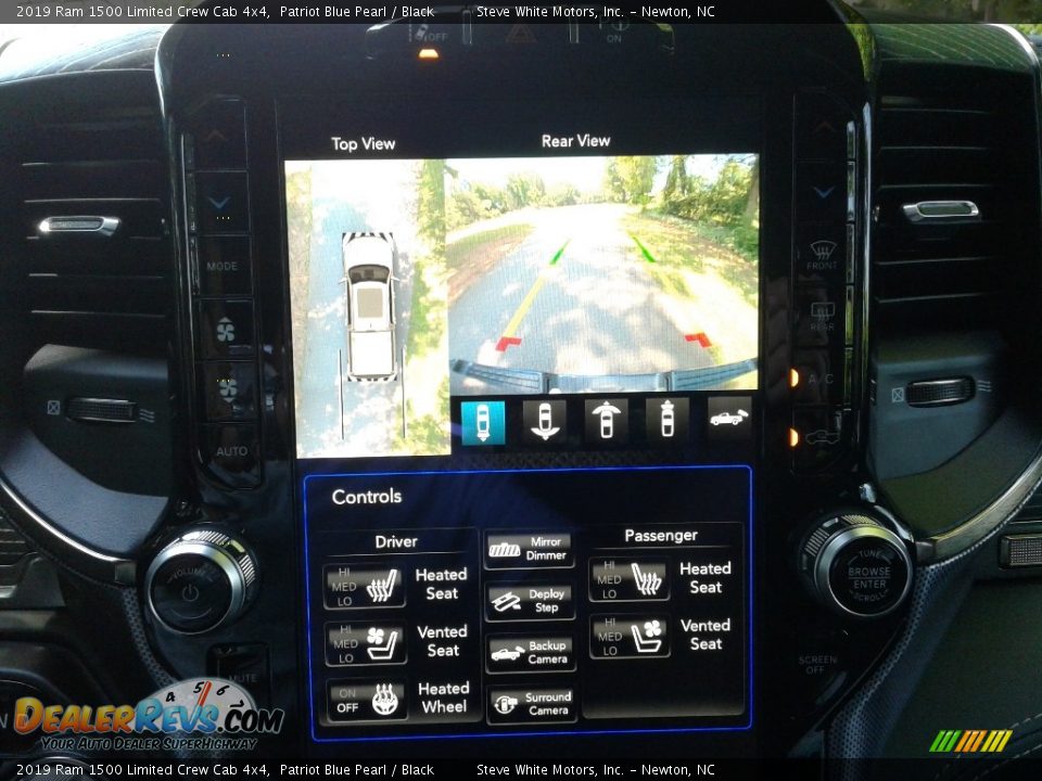 2019 Ram 1500 Limited Crew Cab 4x4 Patriot Blue Pearl / Black Photo #25