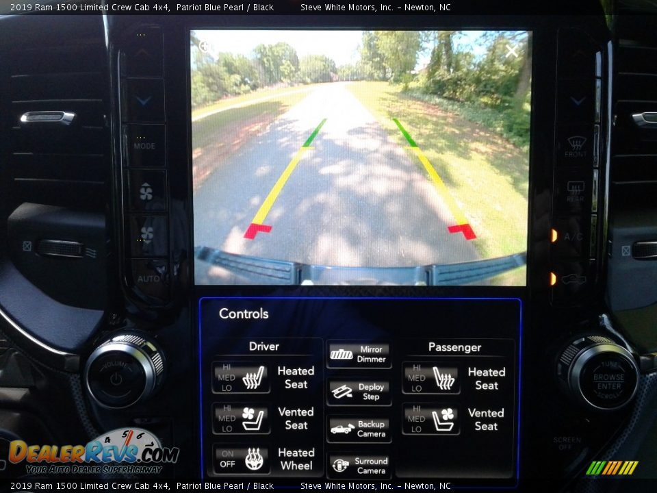 2019 Ram 1500 Limited Crew Cab 4x4 Patriot Blue Pearl / Black Photo #27