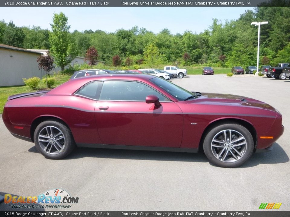 2018 Dodge Challenger GT AWD Octane Red Pearl / Black Photo #6