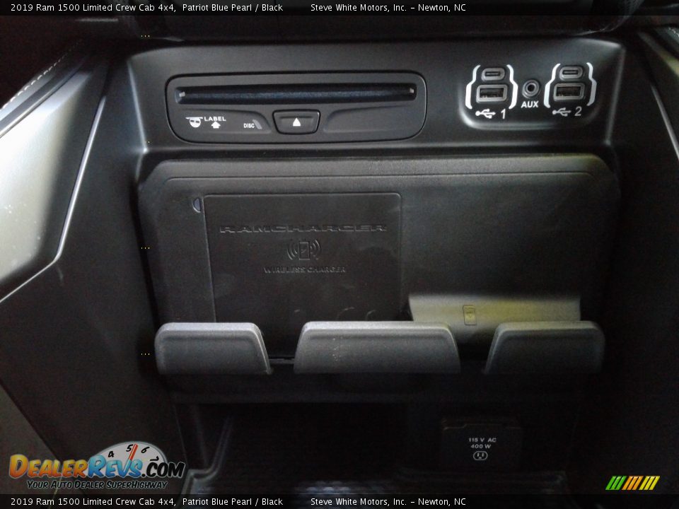 2019 Ram 1500 Limited Crew Cab 4x4 Patriot Blue Pearl / Black Photo #28